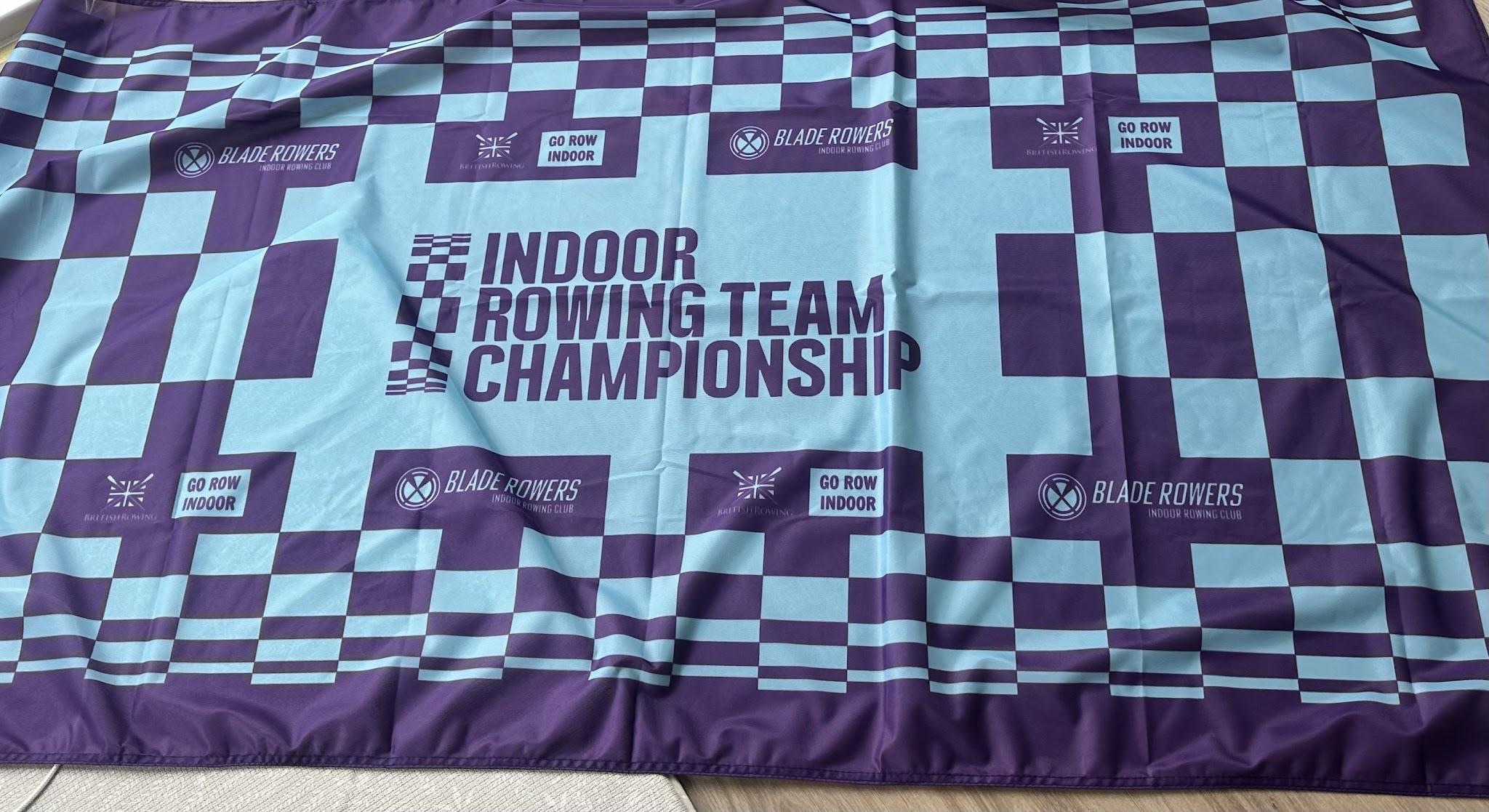 The Indoor Rowing Team Championship event banner